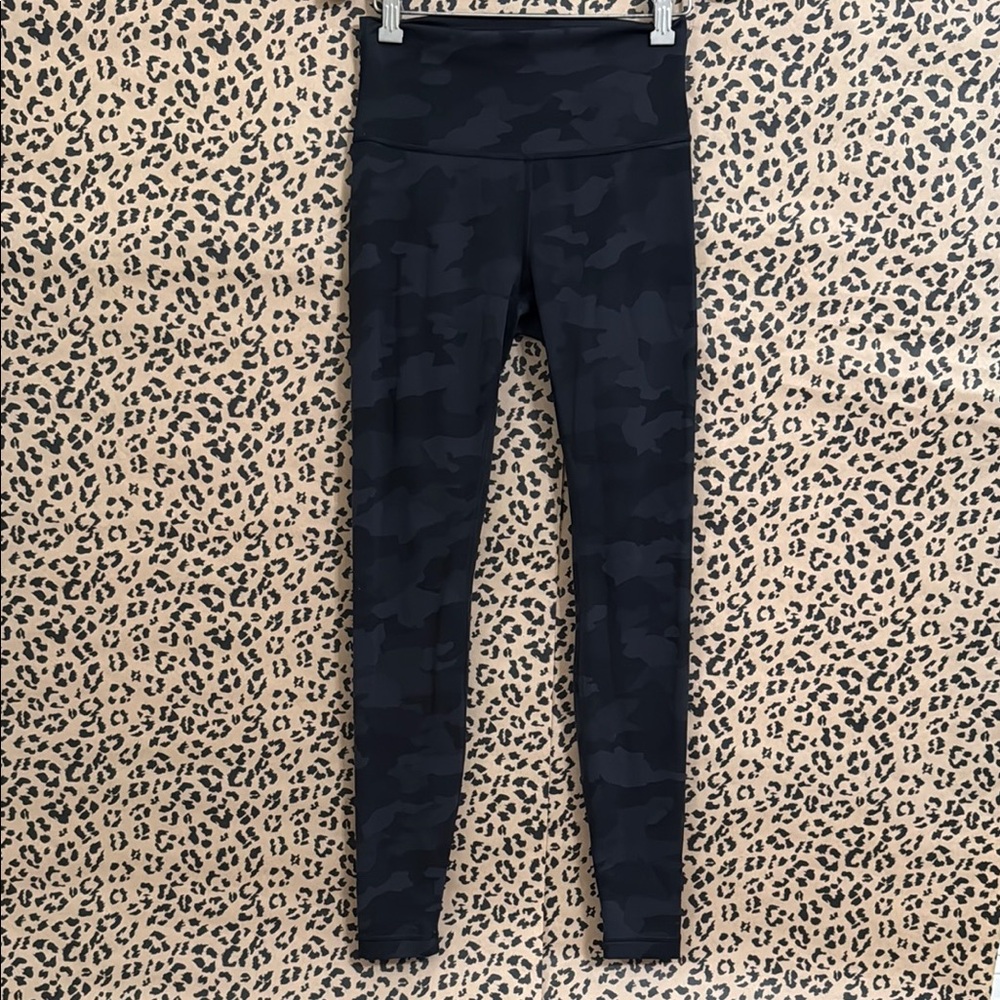 lululemon athletica Black Camo Leggings